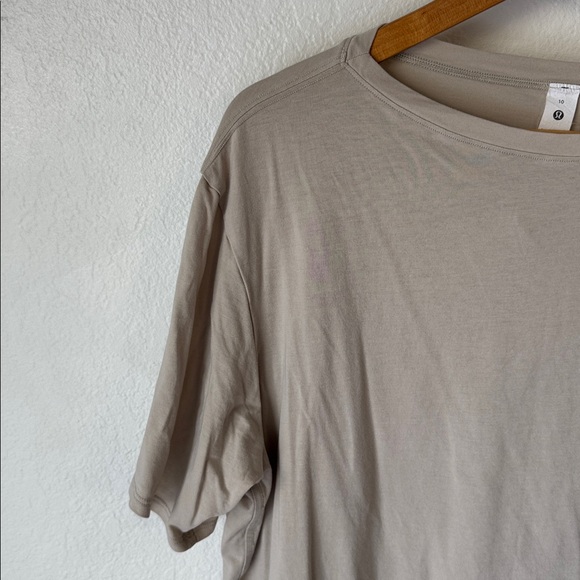 Lululemon Relaxed Boatneck Tee - Mojave Tan - Picture 3 of 6